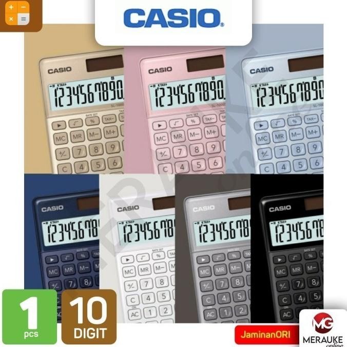 

Calculator CASIO SL-1000SC Colorful