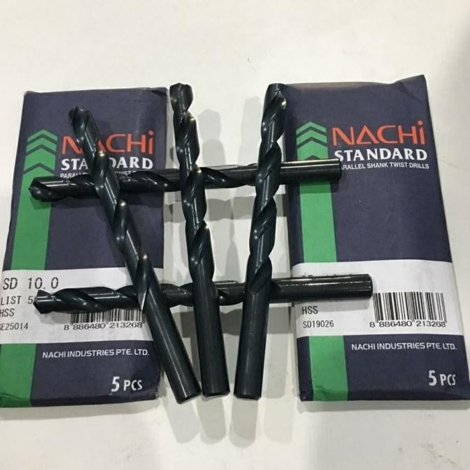 Mata bor Nachi 10 mm / Mata bor besi / Nachi 10 mm / Mata bor murah