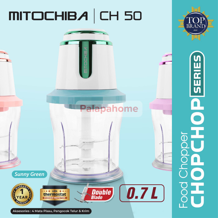 Chopper Mitochiba Ch 50 Coper Bumbu Blender Daging Mito Ch50 Choper