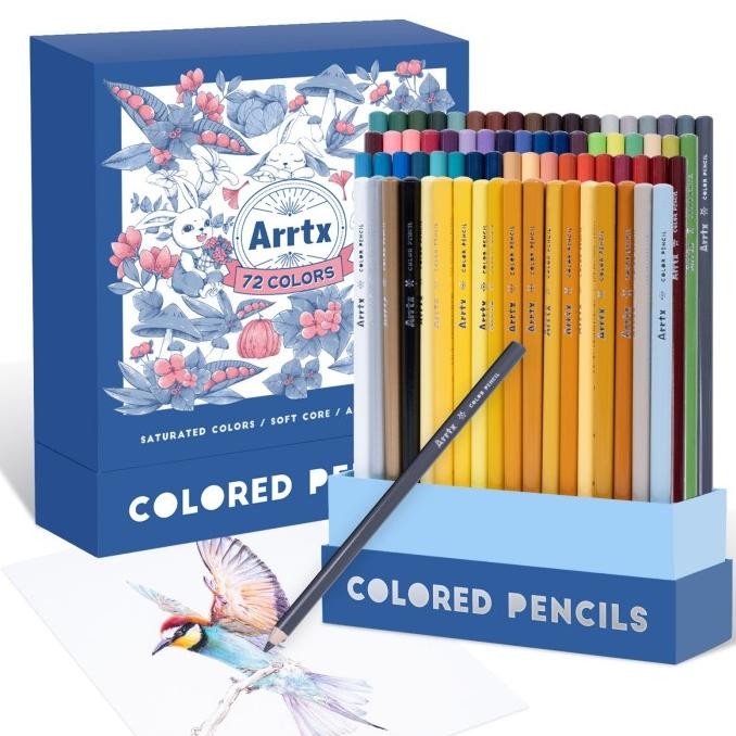 

BRG BARU Arrtx Artist Colored Pencil / Pensil Warna Set 72