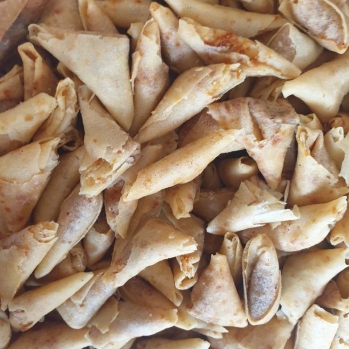 

SALE TERLARIS SAMOSA UDANG MANIS 500GRAM READYY