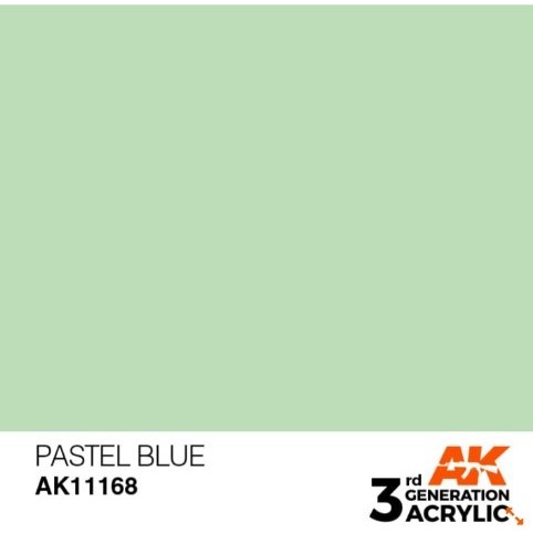 

BRG BARU PASTEL BLUE AK11168 - cat model kit paint