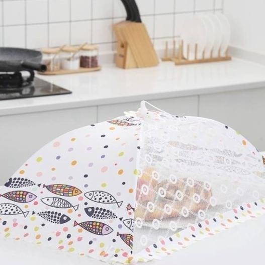 Tudung Saji Lipat Tudung Saji Payung Kualitas Premium Ukuran Besar TT