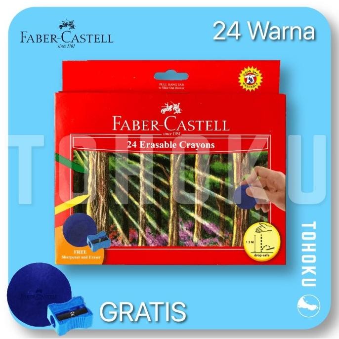 

DISKON Crayon Faber Castell Erasable dapat Dihapus