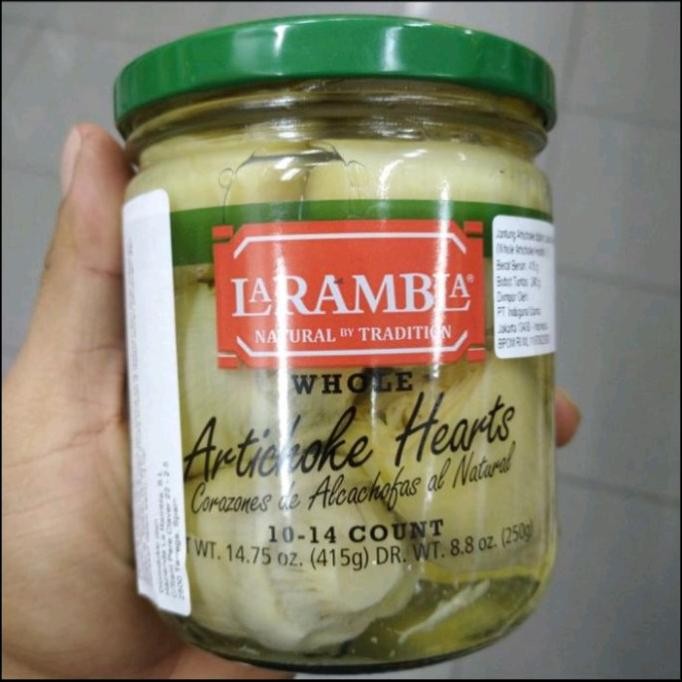 

LARAMBLA WHOLE ARTHICOKE HEARTS 415GR