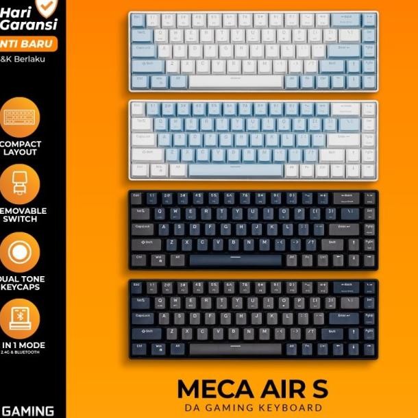 Eyboard Dital Alliance Meca Air Wirelebluetooh Eyboard Da