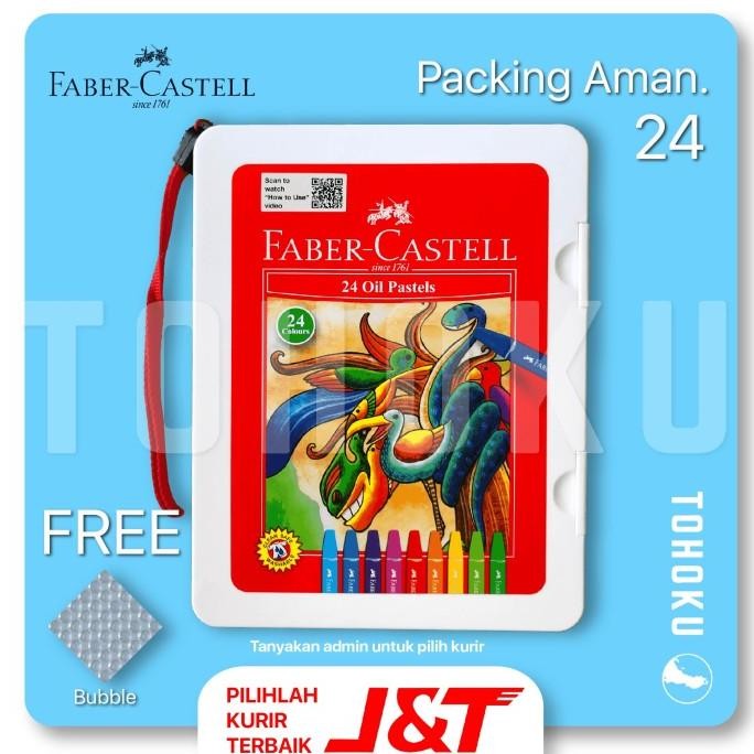 

BRG BARU Crayon Faber Castell 24 Warna - Packing Aman