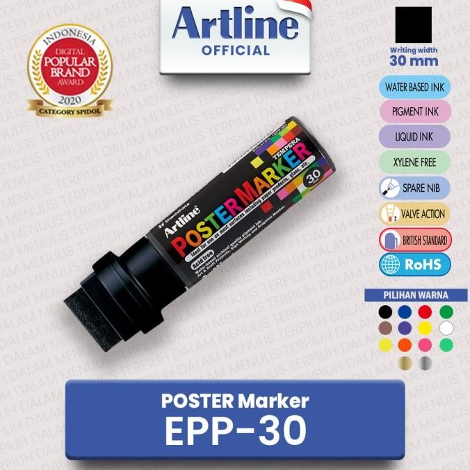 

BRG BARU ARTLINE Spidol Poster Marker EPP-30