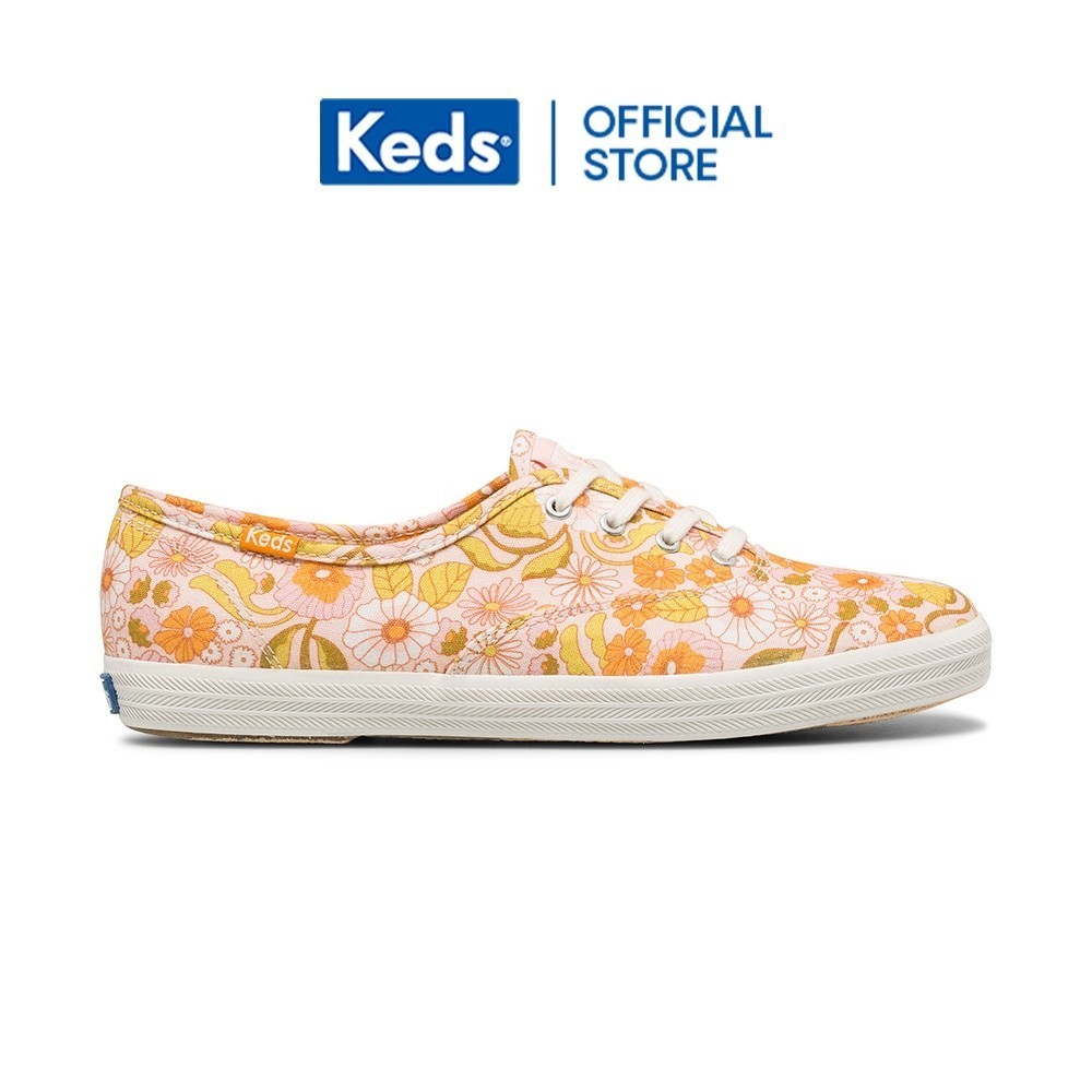Keds Sepatu Wanita-CHAMPION ORGANIC COTTON GROOVY FLORAL-WF65429