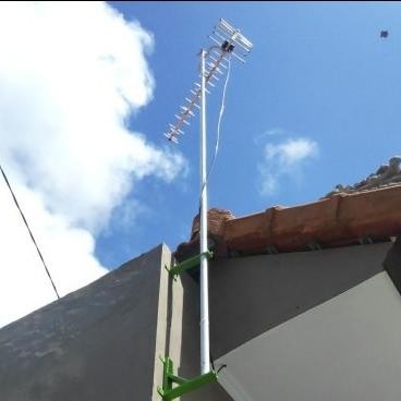 TIANG ANTENA TV OUTDOOR GALVANIS 3 METER TERBAIK