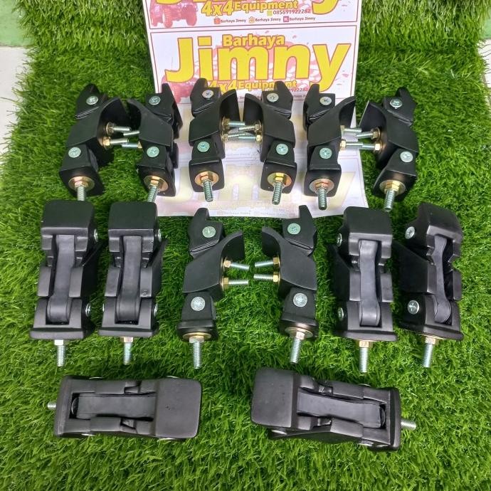 PINHOOD KATANA KUNCI KAP MESIN JIMNY VARIASI PIN HOOD SET FIBER READY