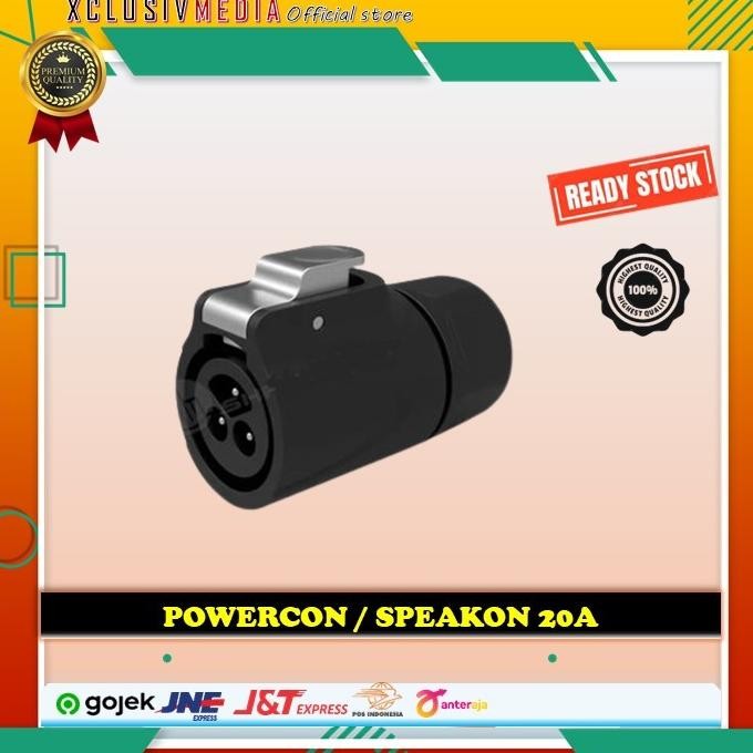 POWERCON SPEAKON MALE OUTDOOR INDOOR KABINET LED VIDEOTRON QIANGLI DLL BEST QUALITY