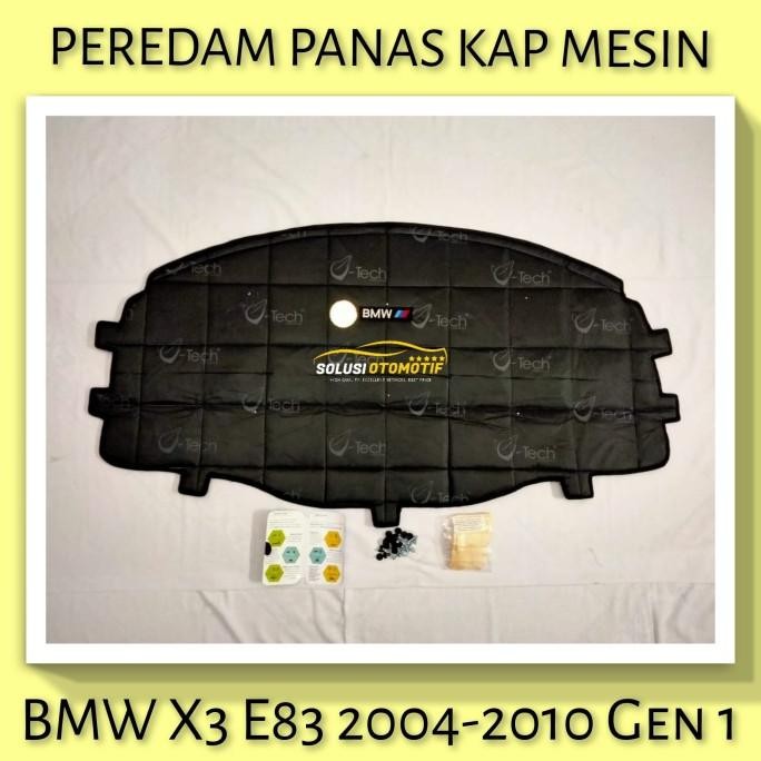 BMW X3 E83 2004-2010 PEREDAM PANAS KAP MESIN VTECH ORI TERMURAH