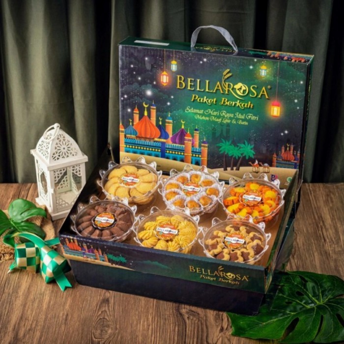 

PAKET KUE LEBARAN / KUE KERING BELLAROSA - PAKET BERKAH