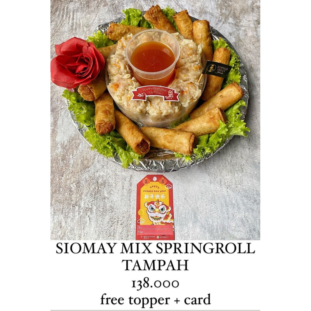 

SIOMAY MIX SPRING ROLL HAMPERS IMLEK / CNY EDITION - READY