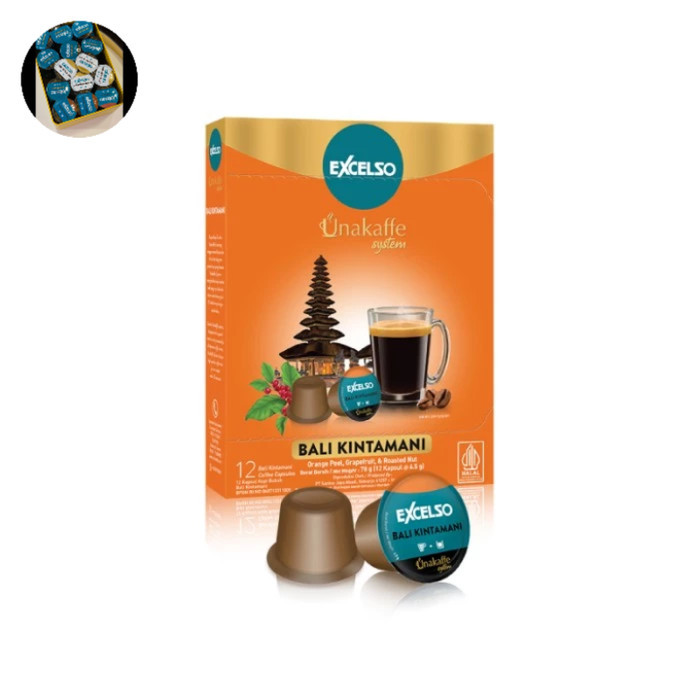 

excelso unakaffe kapsul bali kintamani