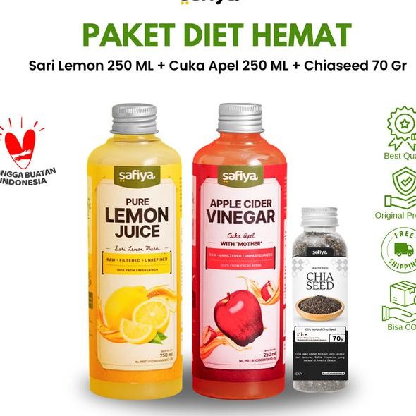 

Afiya Paet 3In1 Cua Apel Ml Ari Lemon Ml Chiaeed 70 Gr