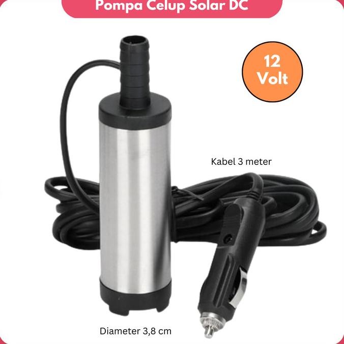 MINI POMPA SOLAR POMPA SOLAR CELUP MESIN POMPA DC POMPA MINYAK AIR BEST QUALITY