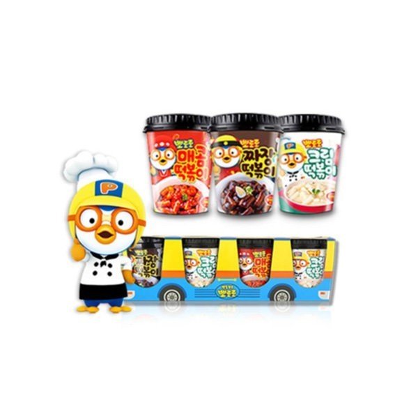 

Pororo Instant Tki Tteokbokki StirFried Rice Cake Cup Anak