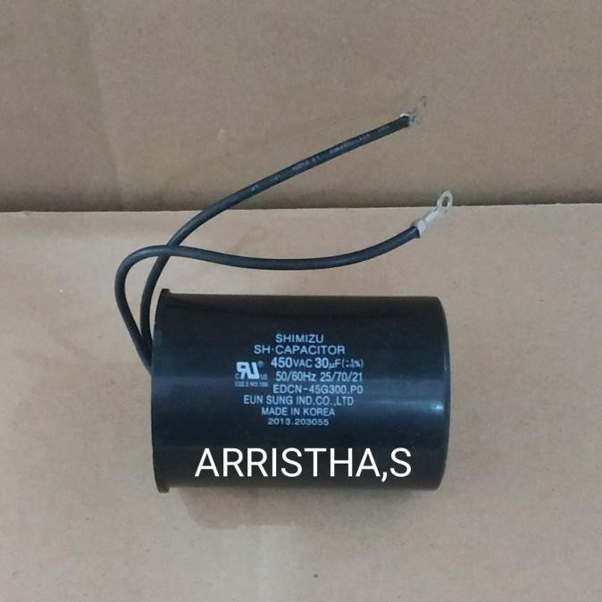 CAPASITOR POMPA AIR SHIMIZU PC 502 BIT. PC 503 BIT RESTOCK
