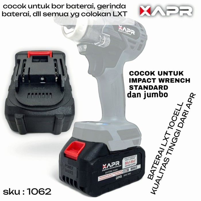 Batre / Baterai Jld Cordless Drill 88V Mesin Bor Impact Jld 88Vf