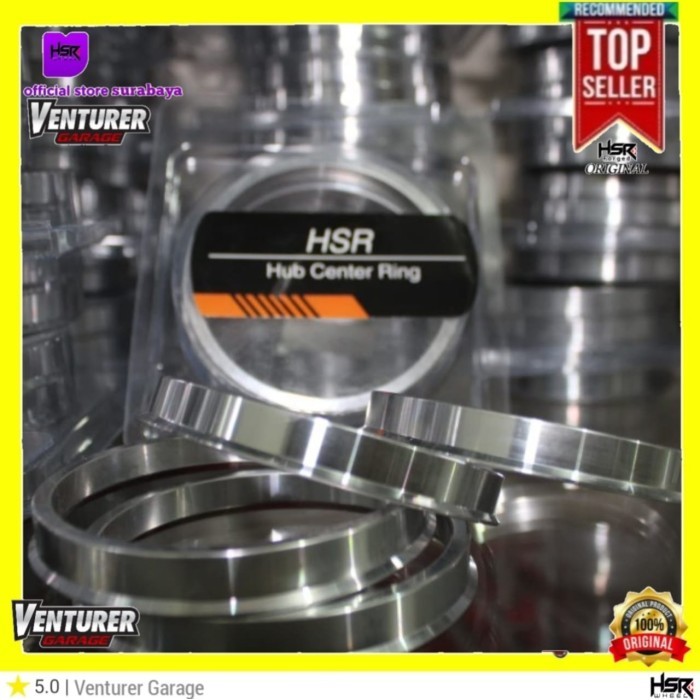 Center Ring Velg Mobil Hub Centering Honda Freed Brio Jazz Mobilio Brv