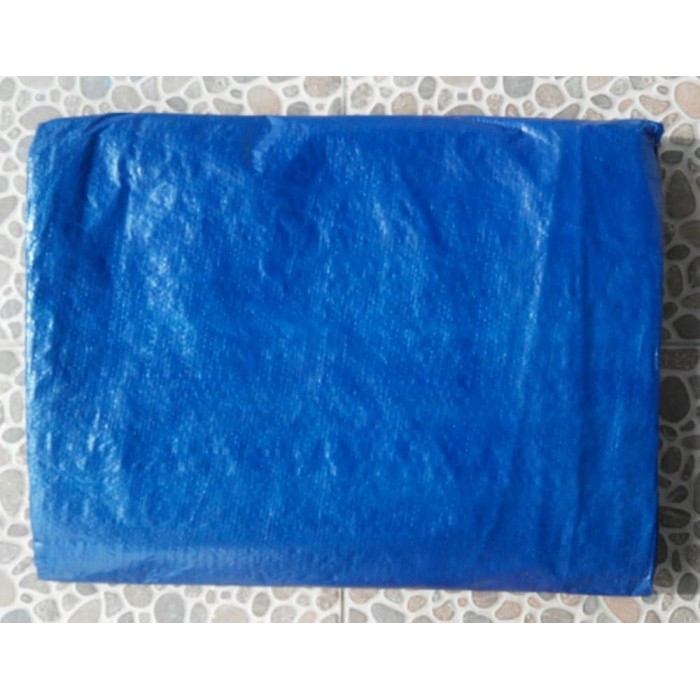 TERPAL PLASTIK TEBAL BIRU 4 X 6 4X6