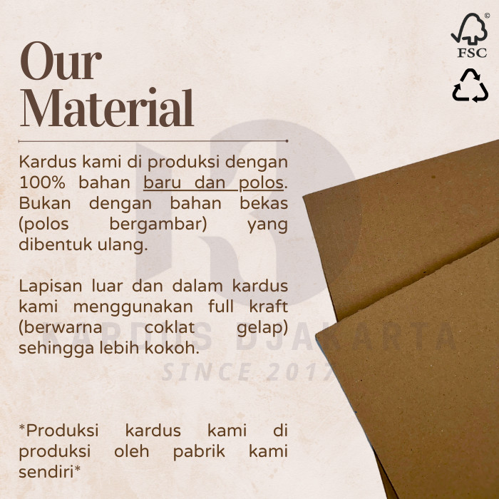 

Kardus / Karton Box Polos Uk. 25X15X8 Cm