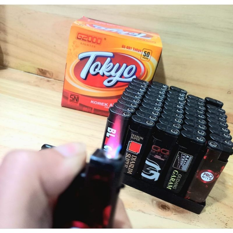 Korek Bara Maghnet Rokok 1 Pak isi 50pcs