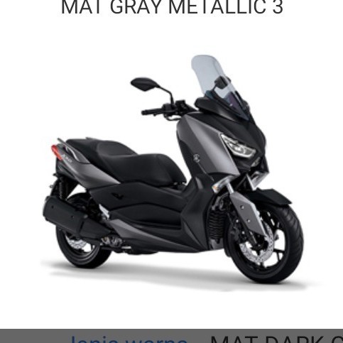 Cover body xmax full set body halus xmax 250 abu abu original yamaha