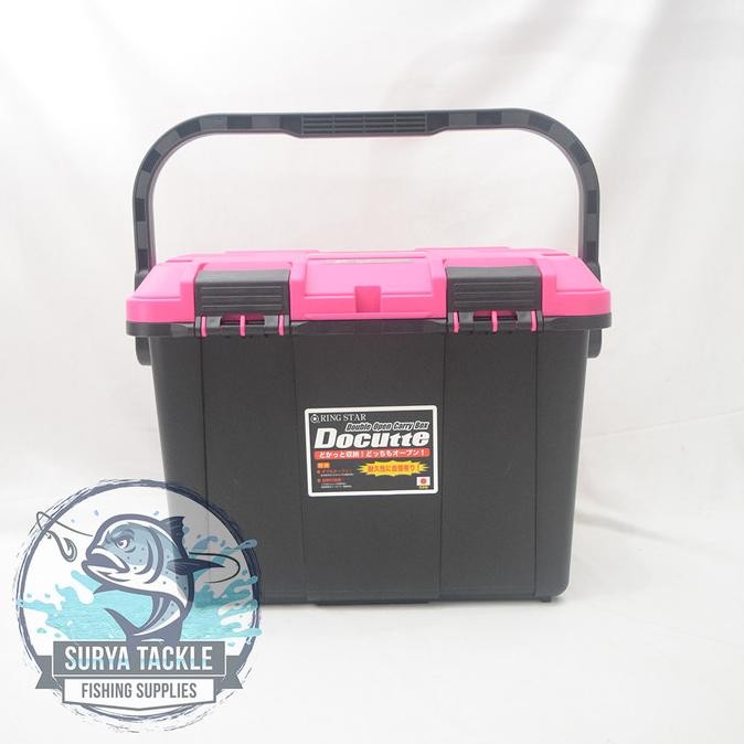 Tackle Box Docutte 4700-PINK Kotak Pancing/Tool Box Original Japan
