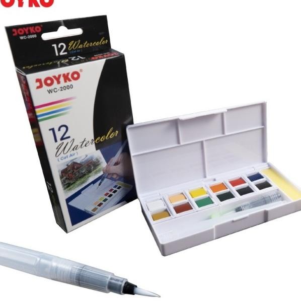 

Watercolor Cat Air Joyo Wc2 12 Color Warna