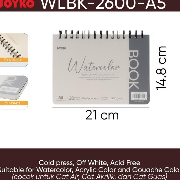 

Watercolor Boo Buu Cat Air Joyo Wlb2600 300 Gm 20 Heet