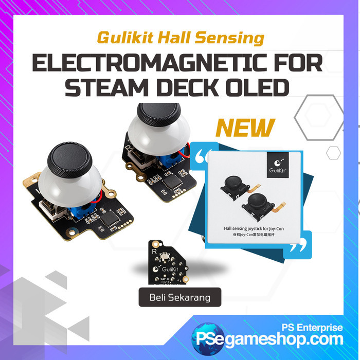 Terlaris GuliKit Electromagnetic Analog Joystick / Analog joycon Module Gulikit Hall Sensing
