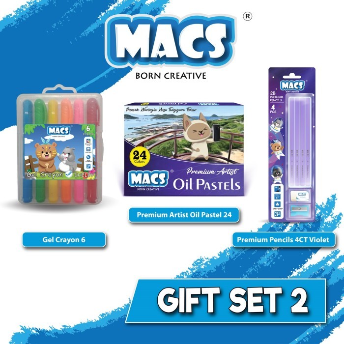 

SALE TERLARIS MACS GIFT SET 2 / HAMPERS / CRAYON READYY