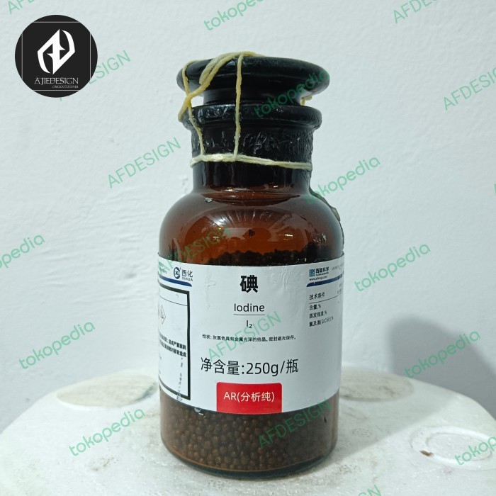 

iodine AR 250g, Xylong scientific ecer 50g