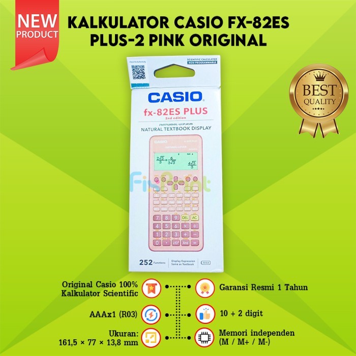 

Kalkulator Casio fx 82ES PLUS-2 Calculator Scientific New Original