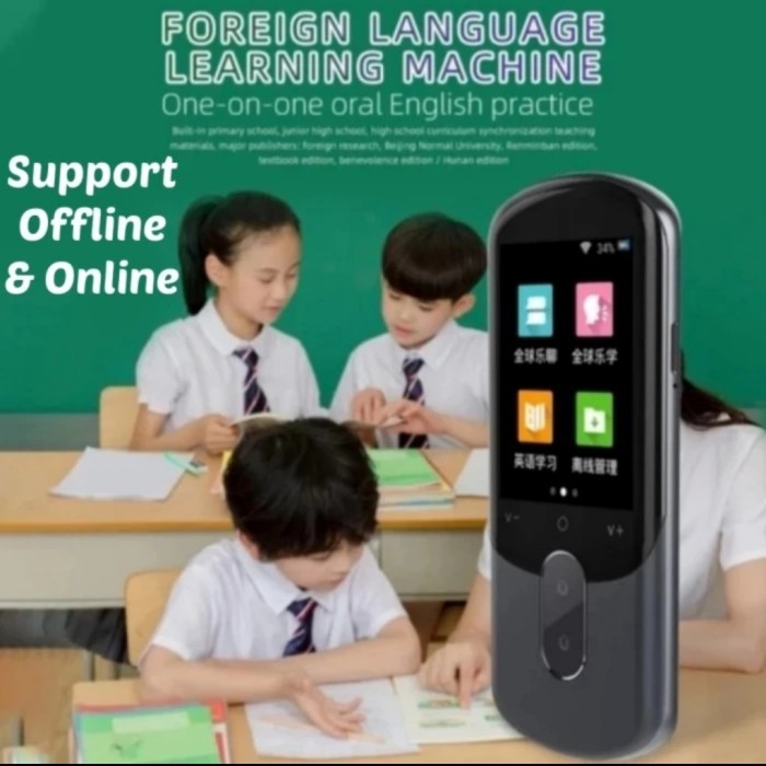 

Translator 4G Bahasa 134 Languages Bisa Offline Translate Kamera Sim