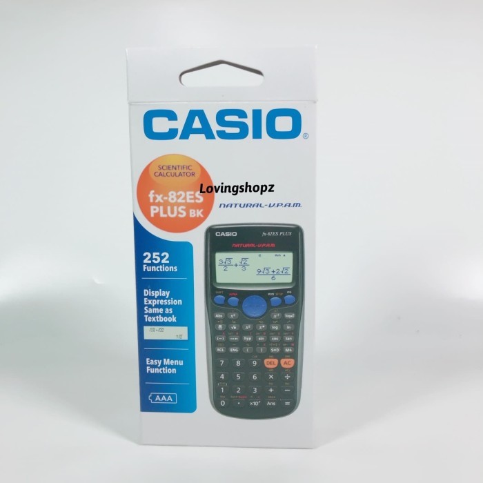 

Casio FX 82 ES PLUS - Calculator Scientific Kalkulator Kuliah Sekolah