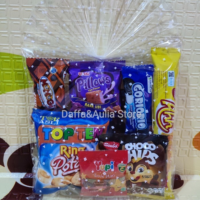 

Paket Snack Ulang Tahun / Goodie Bag / Bingkisan Ulang Tahun /Souvenir
