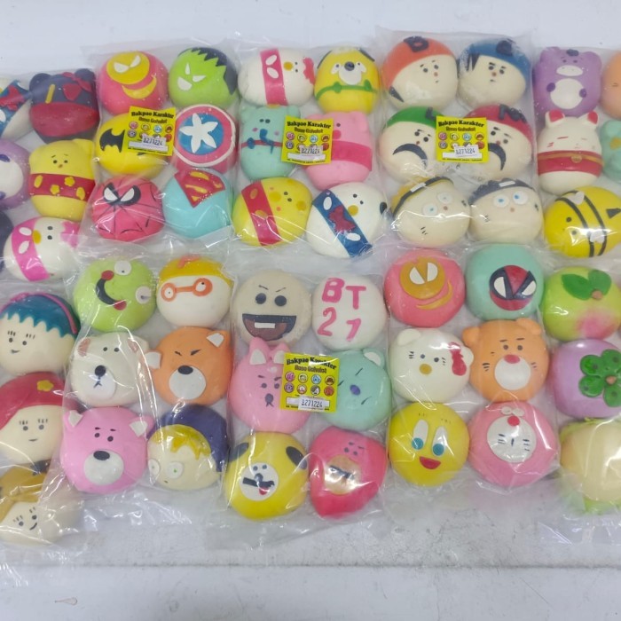 

Bakpau Karakter Isi Coklat