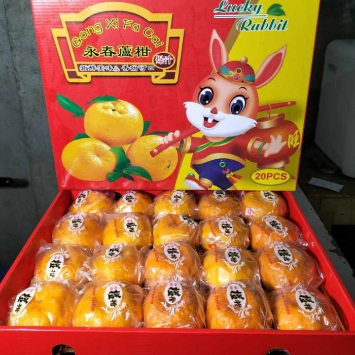 

Gift Box Imlek Buah Jeruk Ponkam Mandarin 1 Box (20Pcs)
