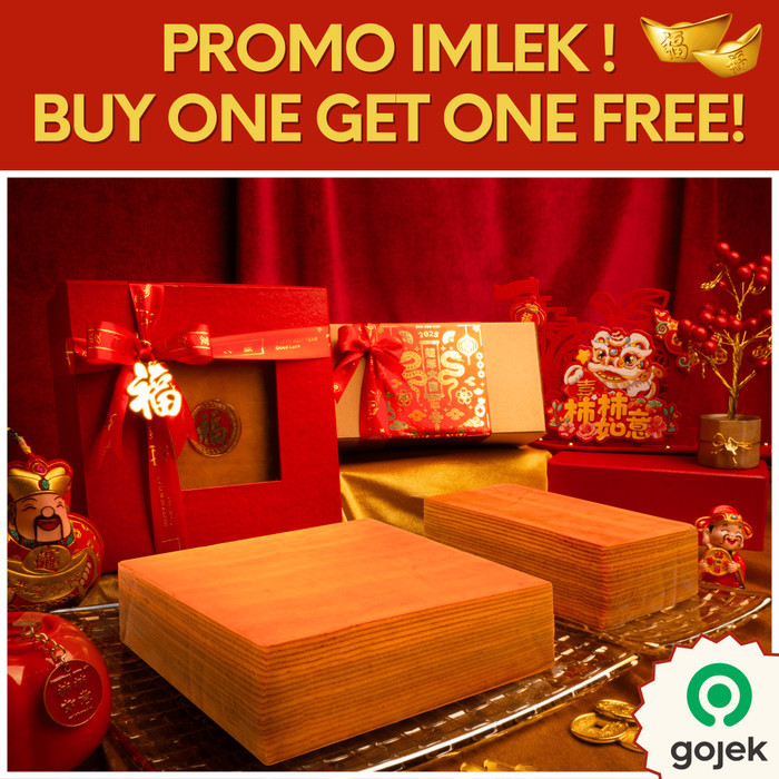 

Promo Eksklusif Cny : Buy 1 Get 1 Hampers Kue Lapis Legit Premium. Imlek