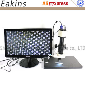 LabTestKit 2MP HD VGA USB Microscope Camera For Industry Lab AV TV USB Output+180X/300X C-mount Lens