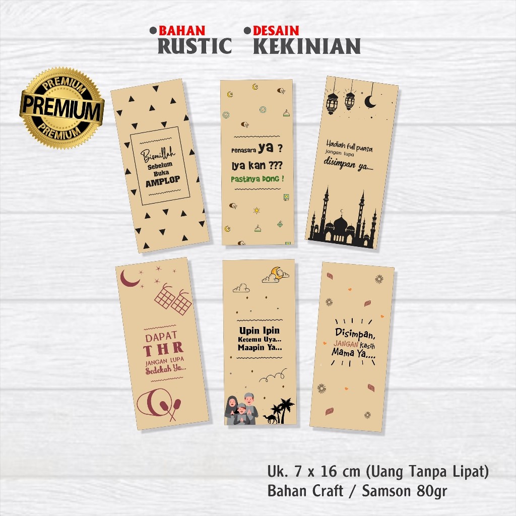 

Amplop Lebaran / Angpao Lebaran / Amplop Hari Raya Idul Fitri 1 Pack Isi 10 Pcs