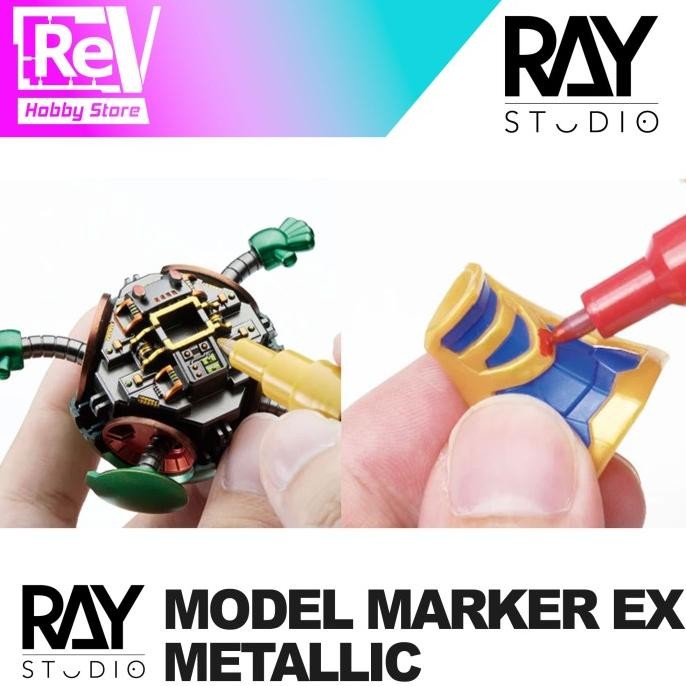 

Promo RAY STUDIO METALLIC MARKER ACRYLIC COD