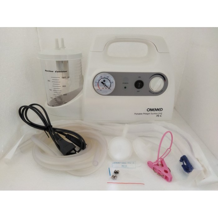 PORTABLE PHLEGM SUCTION ONEMED 1E-C/ MESIN SUCTION ONEMED 7E-C
