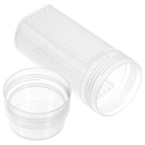 

LabTestKit Highly Transparent Dyeing Vat Slide Staining Jar Microscope Holder Slides Laboratory Bracket Transparency Plastic Jars Brand New