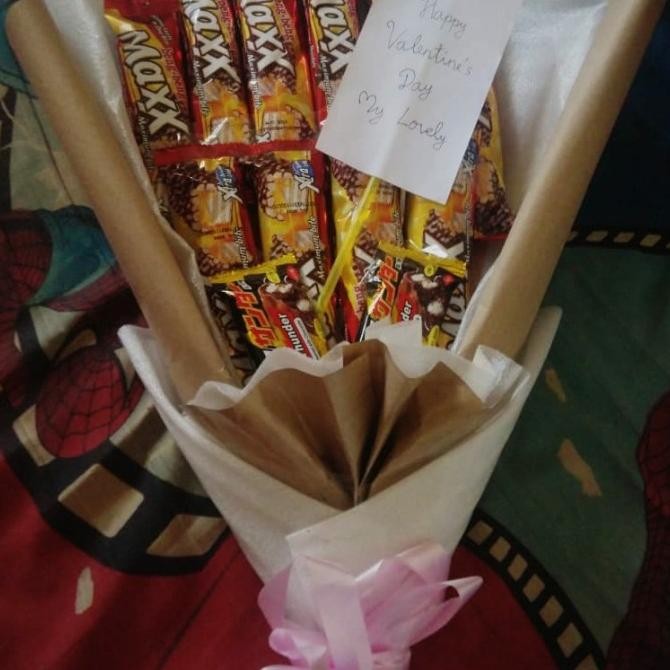 

Bouquet Coklat Valentine/Ultah/Buket Bunga Coklat Hadiah