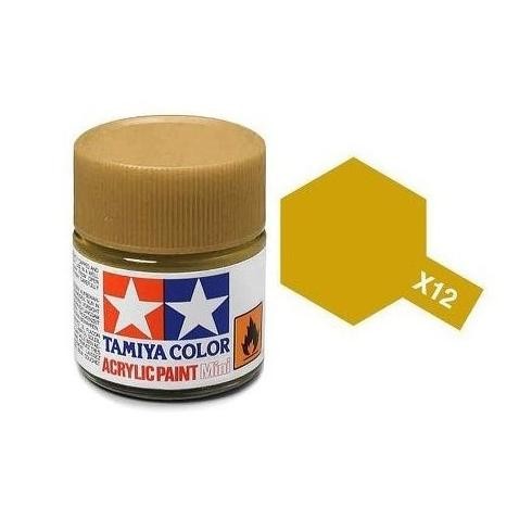 

Promo Tamiya Color Acrylic Paint X-12 Gold Leaf 10ml COD
